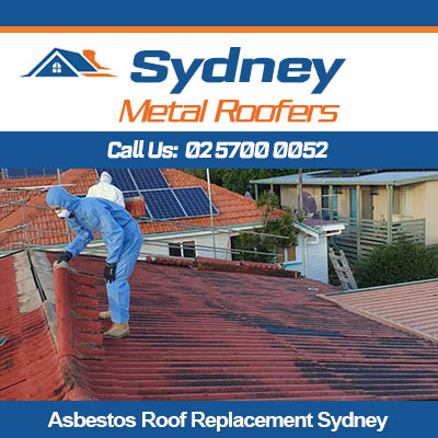 Asbestos roof replacement with licensed professional in Sydney