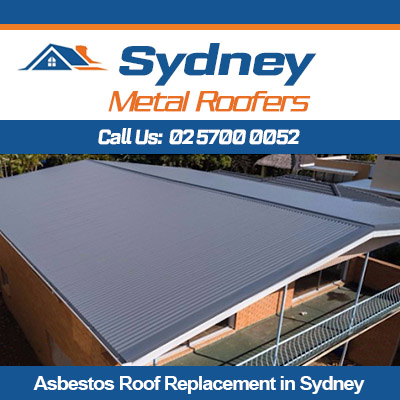 Asbestos roof replacement service for residential property in Sydney