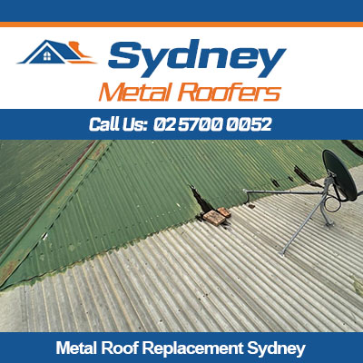 Metal roof replacement with professional installation in Sydney